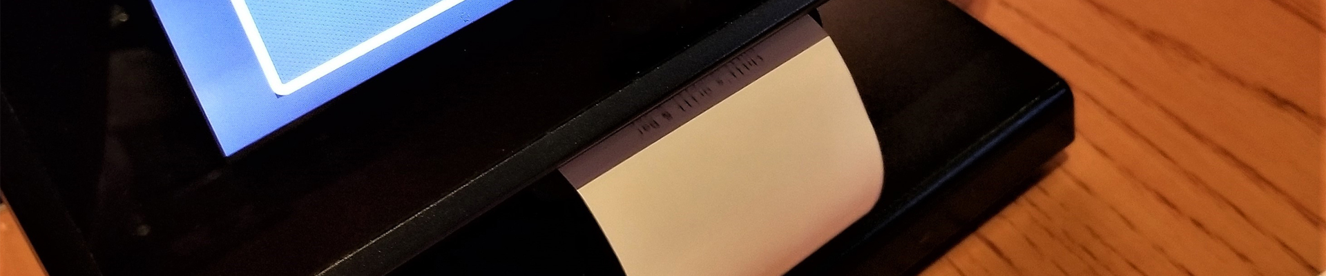 Point of Sale Printer Banner